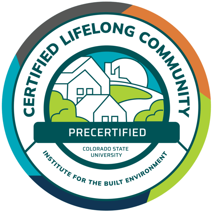 Certified Lifelong Community certification badge